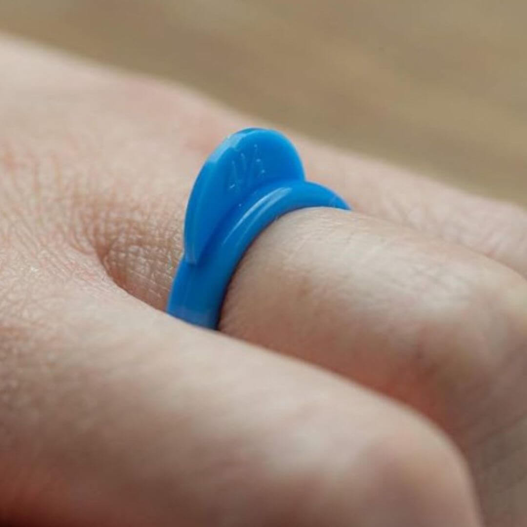 reusable at home ring sizer on finger